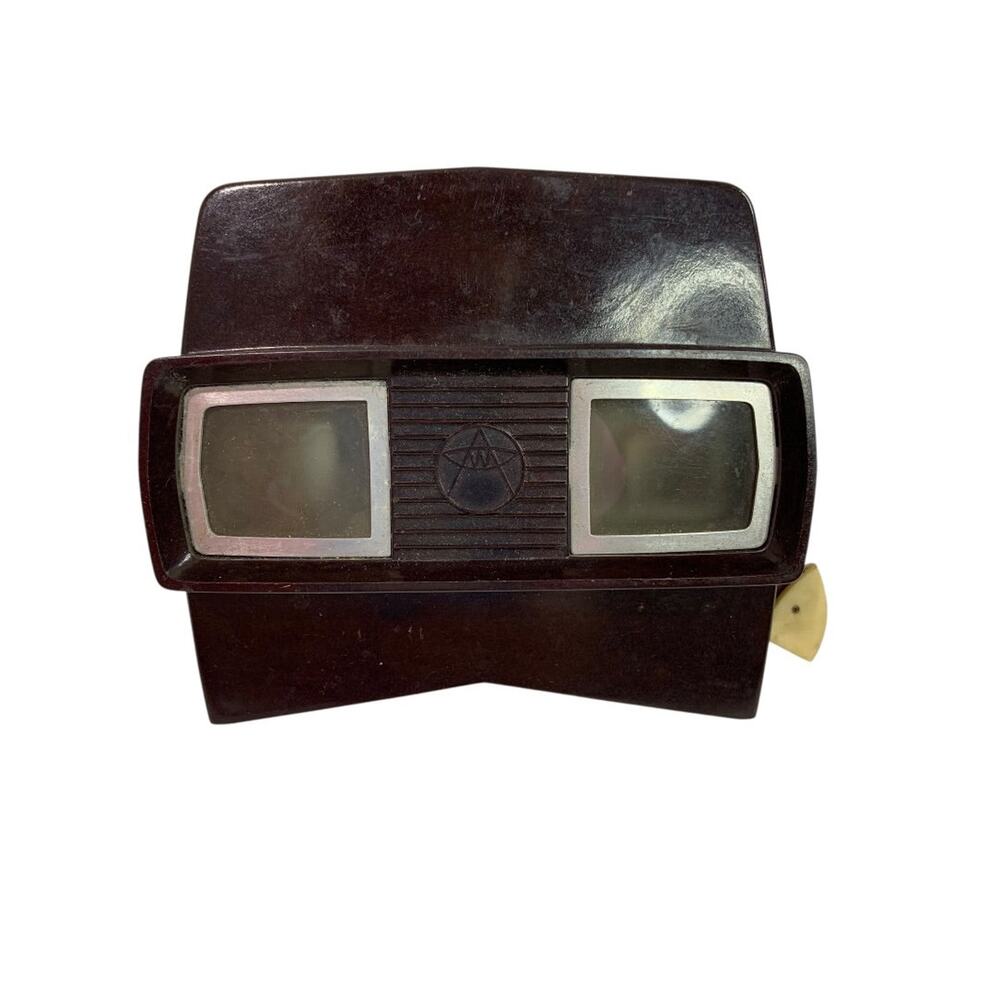 1950s Sawyer View-Master Portland Oregon Brown Stereoscopic Viewer